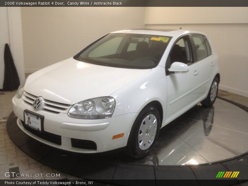 Candy White / Anthracite Black 2008 Volkswagen Rabbit 4 Door
