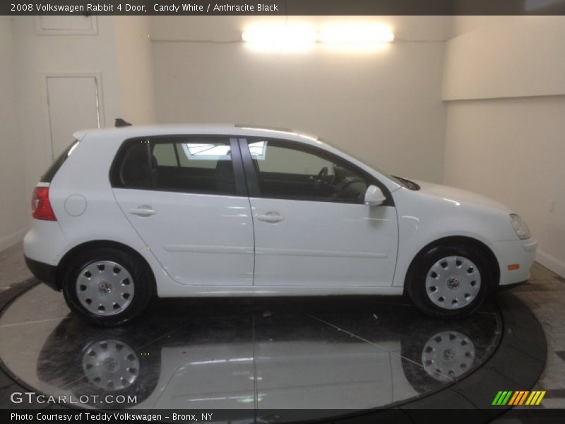 Candy White / Anthracite Black 2008 Volkswagen Rabbit 4 Door