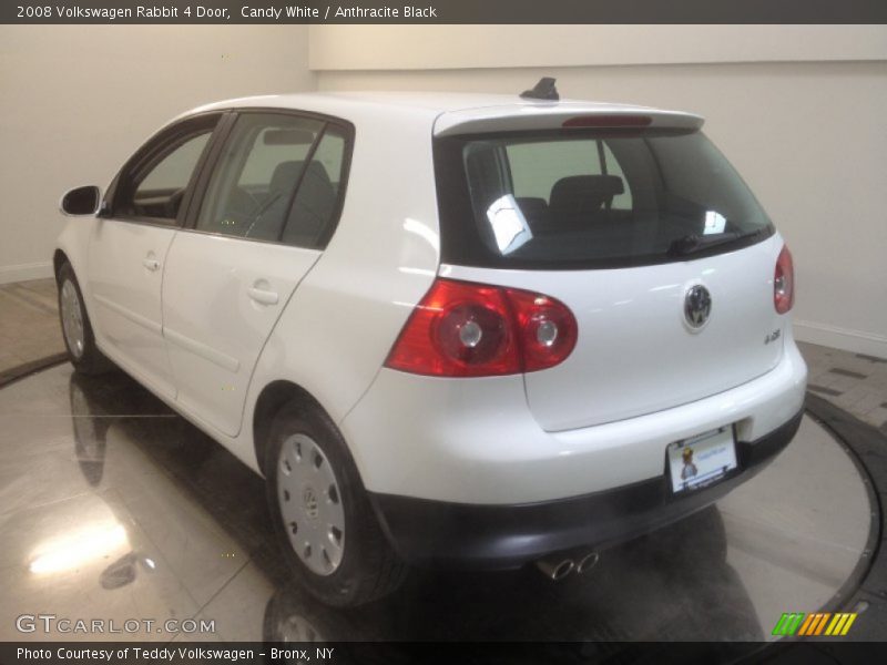 Candy White / Anthracite Black 2008 Volkswagen Rabbit 4 Door