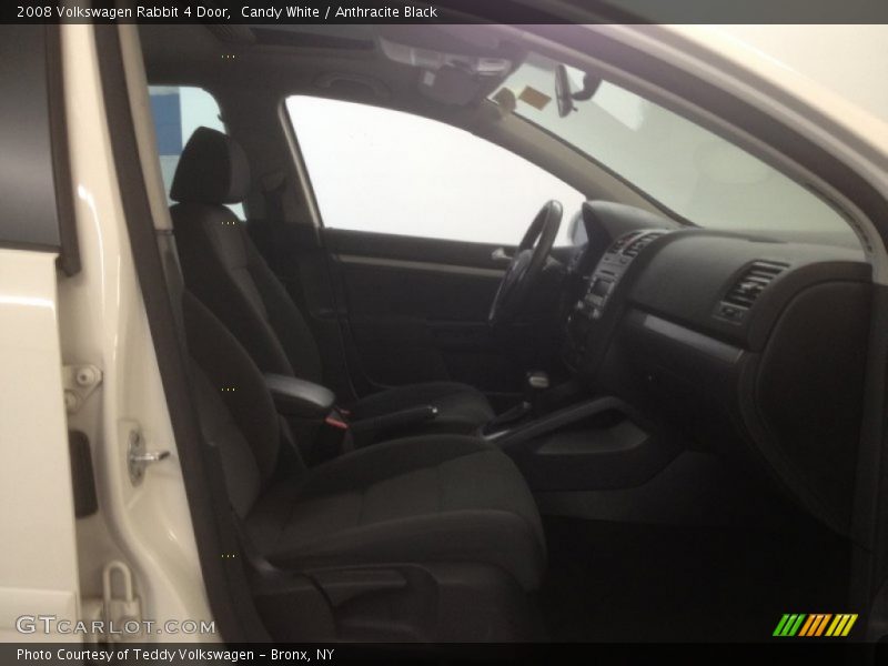 Candy White / Anthracite Black 2008 Volkswagen Rabbit 4 Door