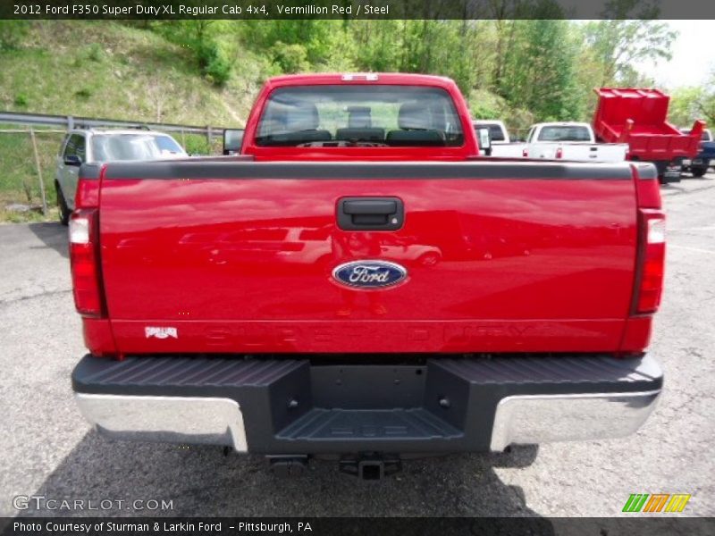  2012 F350 Super Duty XL Regular Cab 4x4 Vermillion Red