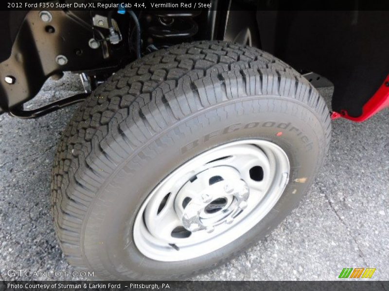  2012 F350 Super Duty XL Regular Cab 4x4 Wheel