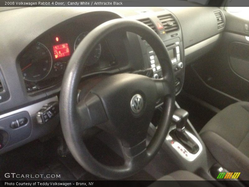 Candy White / Anthracite Black 2008 Volkswagen Rabbit 4 Door