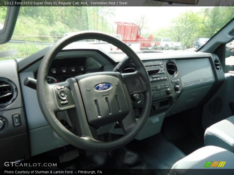 Dashboard of 2012 F350 Super Duty XL Regular Cab 4x4