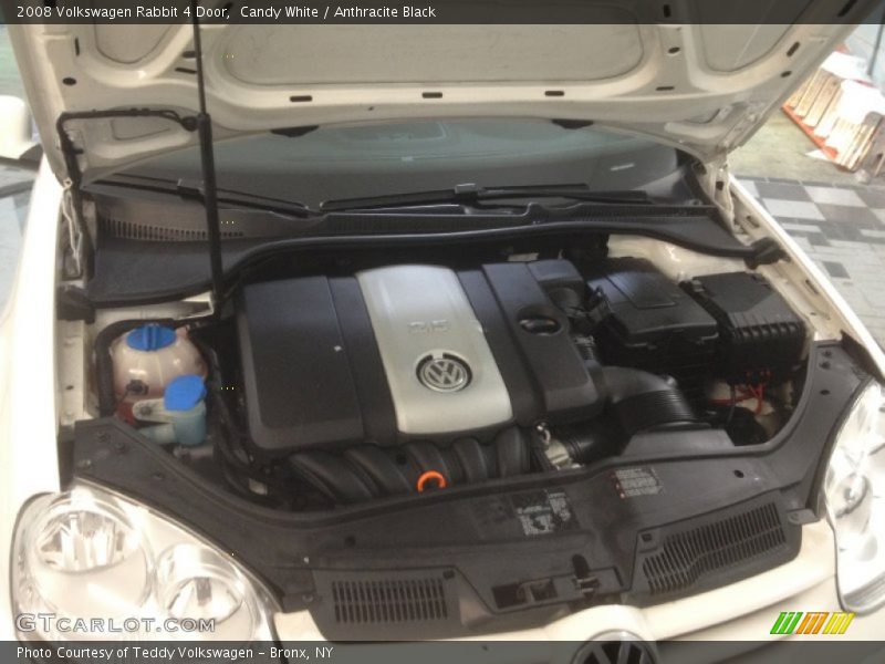 Candy White / Anthracite Black 2008 Volkswagen Rabbit 4 Door