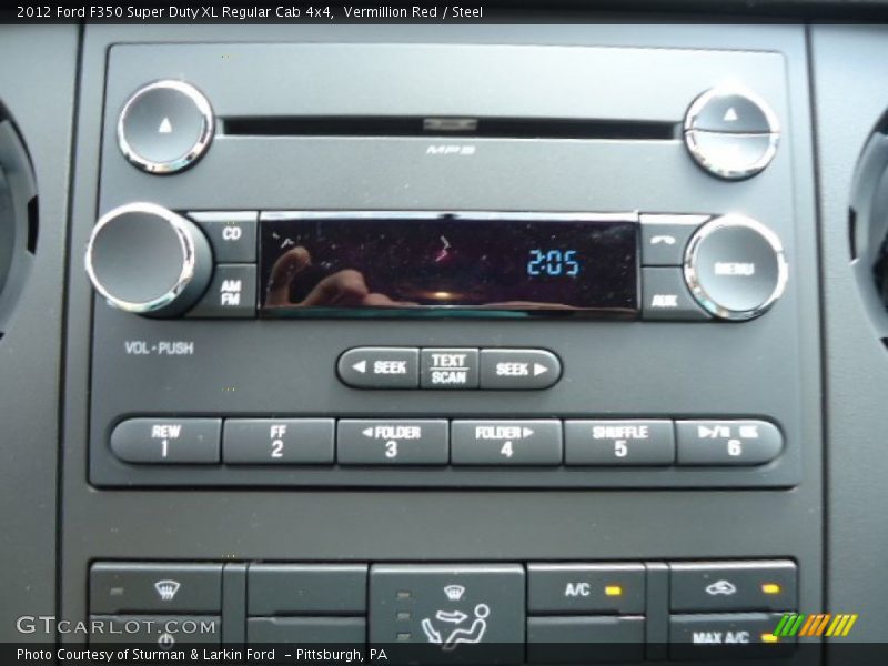 Audio System of 2012 F350 Super Duty XL Regular Cab 4x4