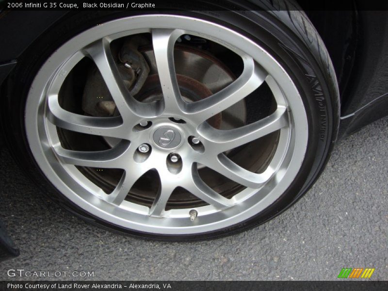 Black Obsidian / Graphite 2006 Infiniti G 35 Coupe