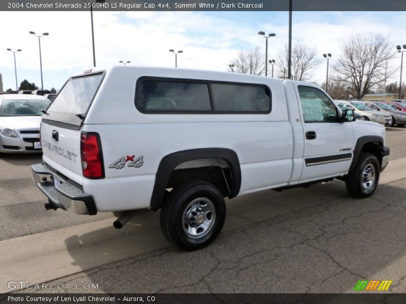 Summit White / Dark Charcoal 2004 Chevrolet Silverado 2500HD LS Regular Cab 4x4