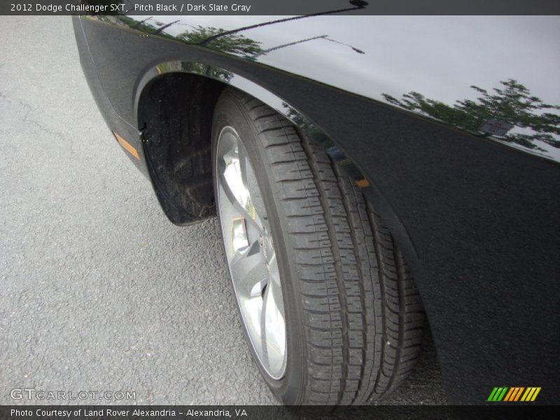 Pitch Black / Dark Slate Gray 2012 Dodge Challenger SXT