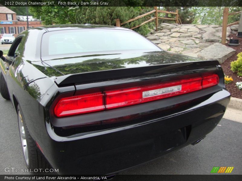 Pitch Black / Dark Slate Gray 2012 Dodge Challenger SXT