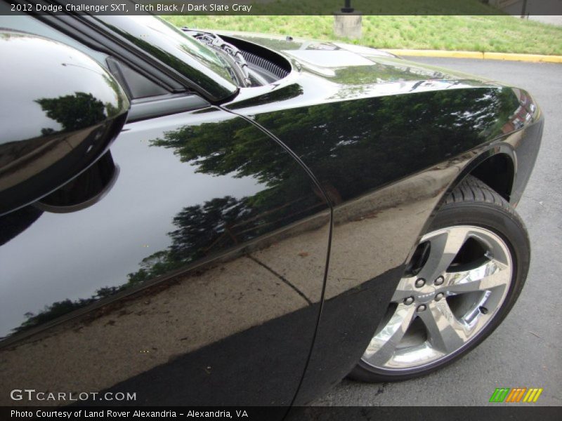 Pitch Black / Dark Slate Gray 2012 Dodge Challenger SXT