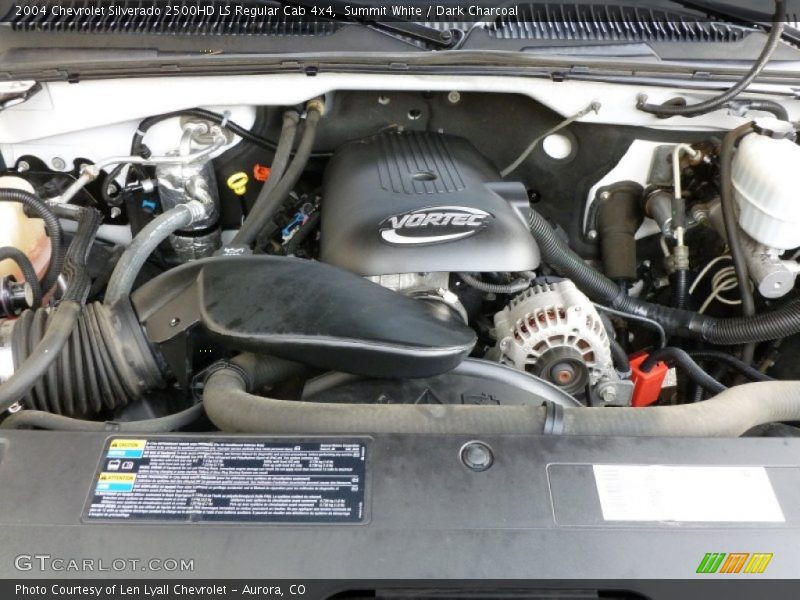 Summit White / Dark Charcoal 2004 Chevrolet Silverado 2500HD LS Regular Cab 4x4