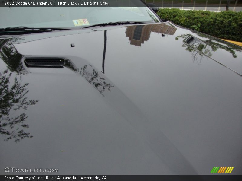 Pitch Black / Dark Slate Gray 2012 Dodge Challenger SXT