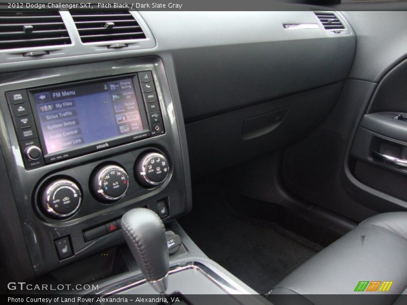 Pitch Black / Dark Slate Gray 2012 Dodge Challenger SXT