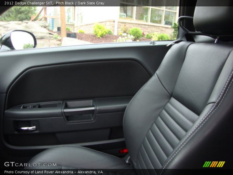 Pitch Black / Dark Slate Gray 2012 Dodge Challenger SXT