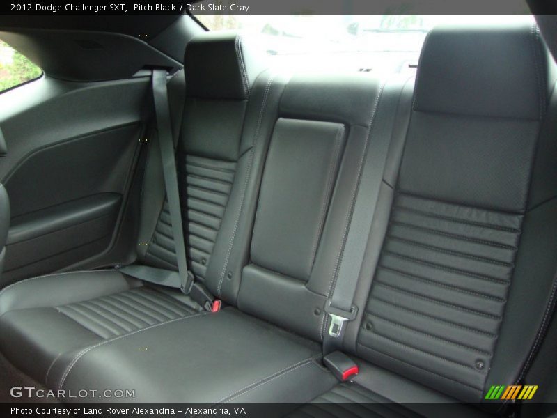 Pitch Black / Dark Slate Gray 2012 Dodge Challenger SXT