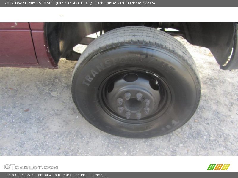 Dark Garnet Red Pearlcoat / Agate 2002 Dodge Ram 3500 SLT Quad Cab 4x4 Dually