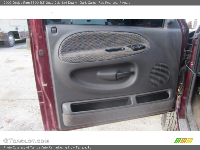 Dark Garnet Red Pearlcoat / Agate 2002 Dodge Ram 3500 SLT Quad Cab 4x4 Dually