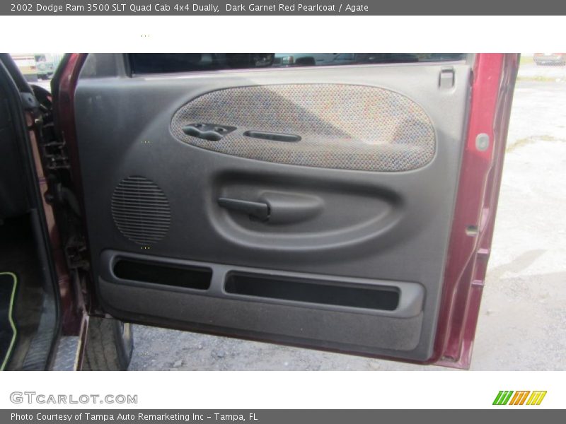 Dark Garnet Red Pearlcoat / Agate 2002 Dodge Ram 3500 SLT Quad Cab 4x4 Dually