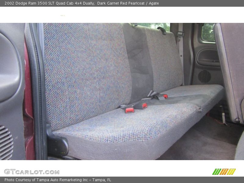 Dark Garnet Red Pearlcoat / Agate 2002 Dodge Ram 3500 SLT Quad Cab 4x4 Dually