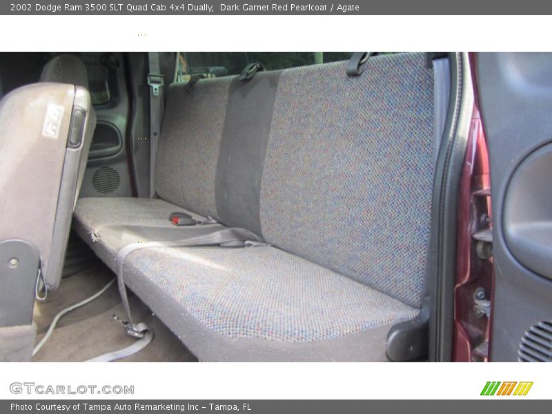 Dark Garnet Red Pearlcoat / Agate 2002 Dodge Ram 3500 SLT Quad Cab 4x4 Dually