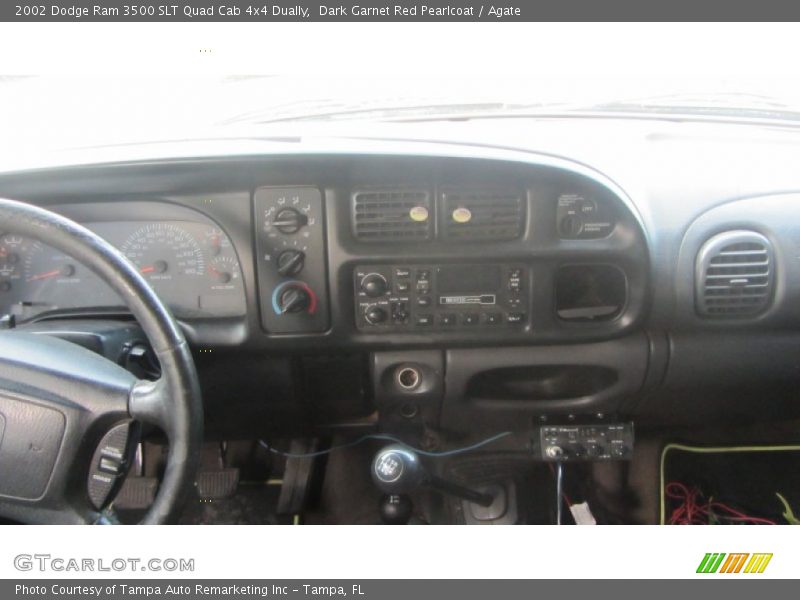 Dark Garnet Red Pearlcoat / Agate 2002 Dodge Ram 3500 SLT Quad Cab 4x4 Dually