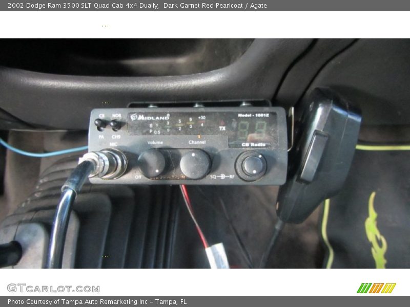 Dark Garnet Red Pearlcoat / Agate 2002 Dodge Ram 3500 SLT Quad Cab 4x4 Dually