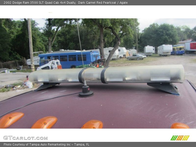 Dark Garnet Red Pearlcoat / Agate 2002 Dodge Ram 3500 SLT Quad Cab 4x4 Dually
