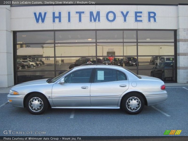 Sterling Silver Metallic / Medium Gray 2003 Buick LeSabre Custom