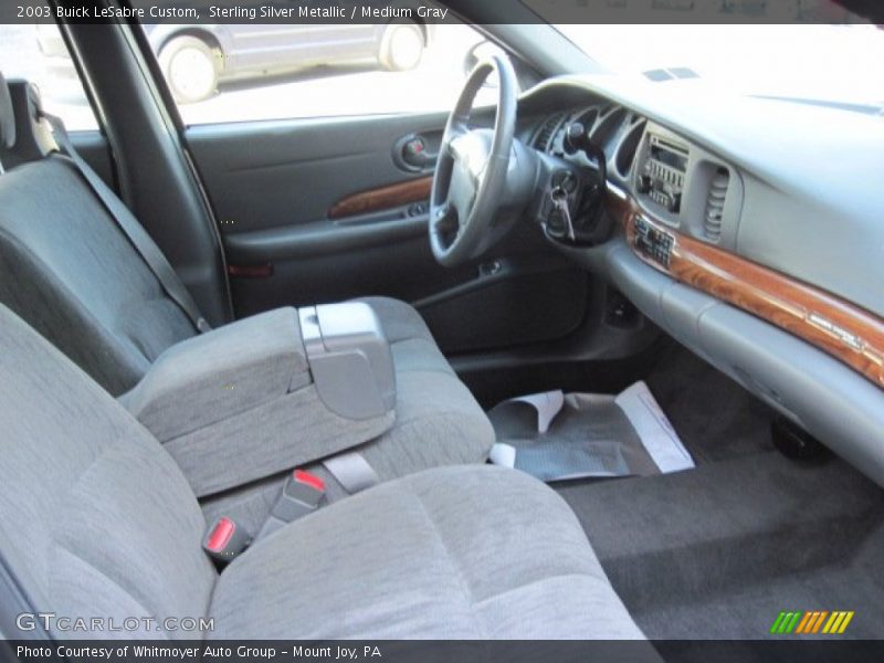 Sterling Silver Metallic / Medium Gray 2003 Buick LeSabre Custom