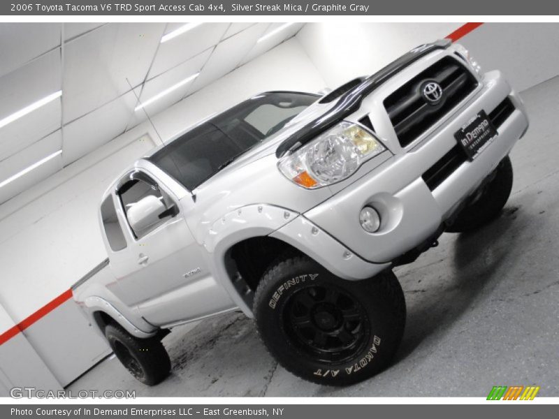 Silver Streak Mica / Graphite Gray 2006 Toyota Tacoma V6 TRD Sport Access Cab 4x4