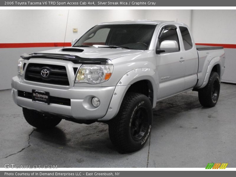 Silver Streak Mica / Graphite Gray 2006 Toyota Tacoma V6 TRD Sport Access Cab 4x4
