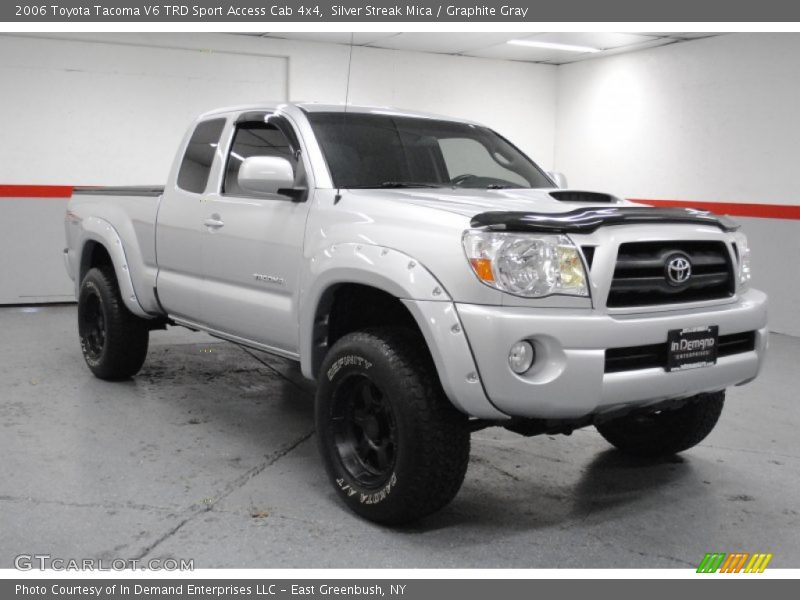 Silver Streak Mica / Graphite Gray 2006 Toyota Tacoma V6 TRD Sport Access Cab 4x4
