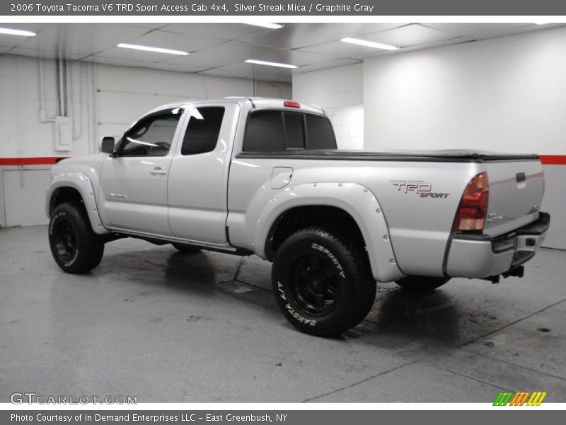 Silver Streak Mica / Graphite Gray 2006 Toyota Tacoma V6 TRD Sport Access Cab 4x4