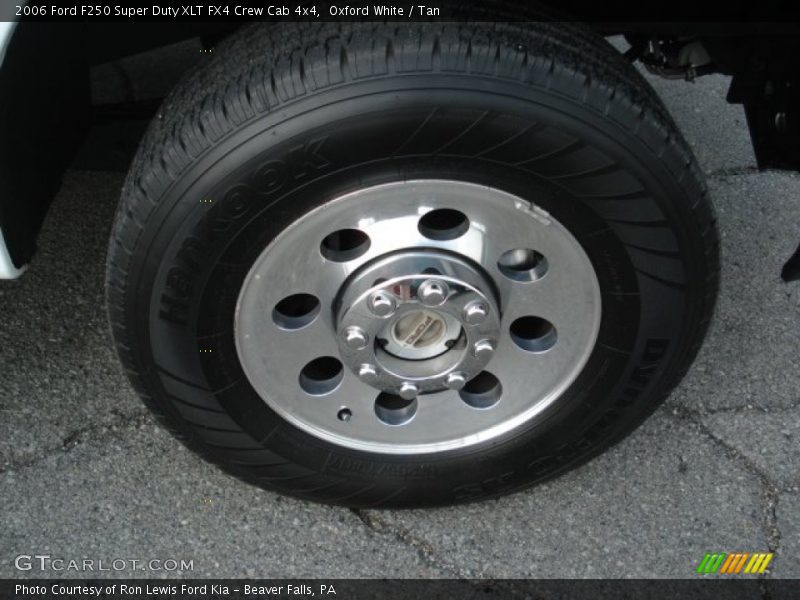  2006 F250 Super Duty XLT FX4 Crew Cab 4x4 Wheel