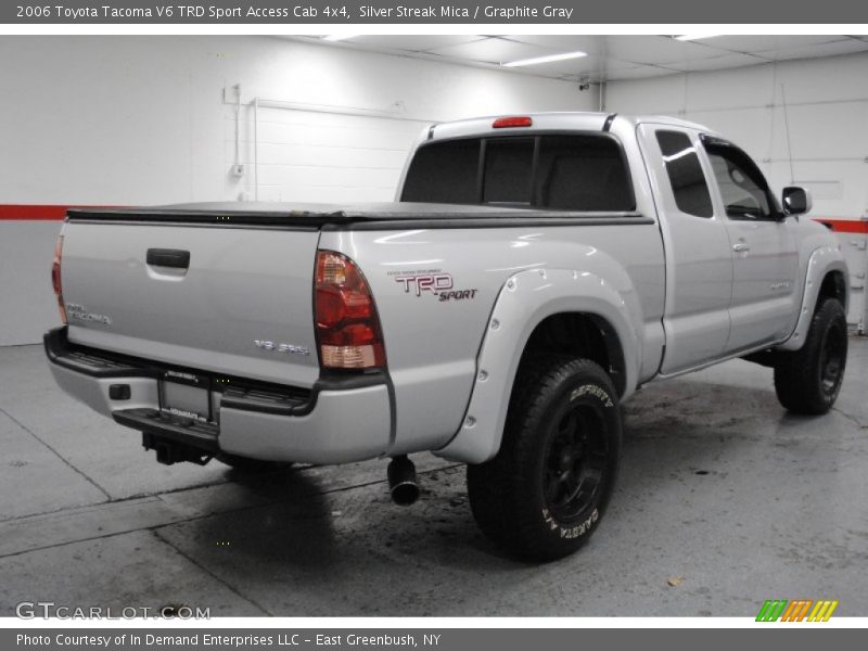 Silver Streak Mica / Graphite Gray 2006 Toyota Tacoma V6 TRD Sport Access Cab 4x4