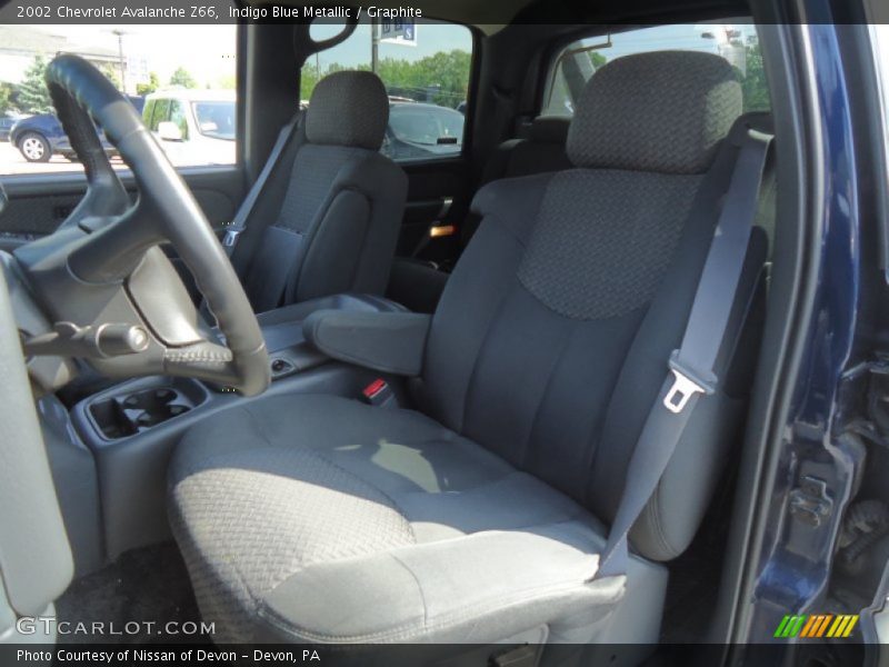 Indigo Blue Metallic / Graphite 2002 Chevrolet Avalanche Z66