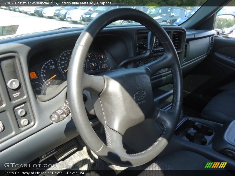 Indigo Blue Metallic / Graphite 2002 Chevrolet Avalanche Z66