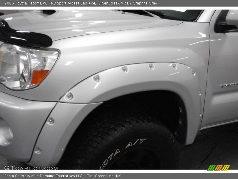 Silver Streak Mica / Graphite Gray 2006 Toyota Tacoma V6 TRD Sport Access Cab 4x4