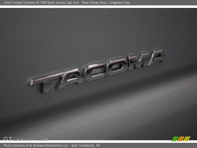 Silver Streak Mica / Graphite Gray 2006 Toyota Tacoma V6 TRD Sport Access Cab 4x4