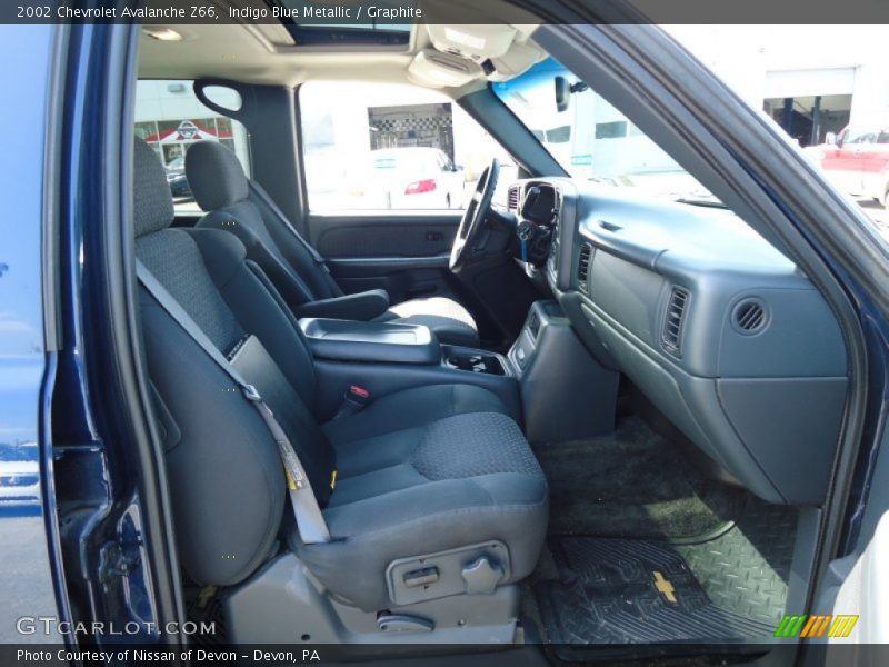 Indigo Blue Metallic / Graphite 2002 Chevrolet Avalanche Z66