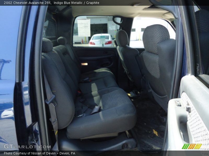 Indigo Blue Metallic / Graphite 2002 Chevrolet Avalanche Z66