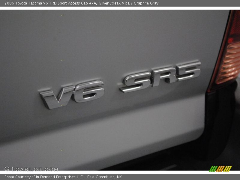 Silver Streak Mica / Graphite Gray 2006 Toyota Tacoma V6 TRD Sport Access Cab 4x4