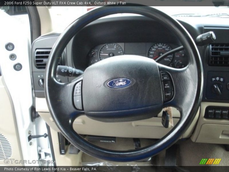  2006 F250 Super Duty XLT FX4 Crew Cab 4x4 Steering Wheel