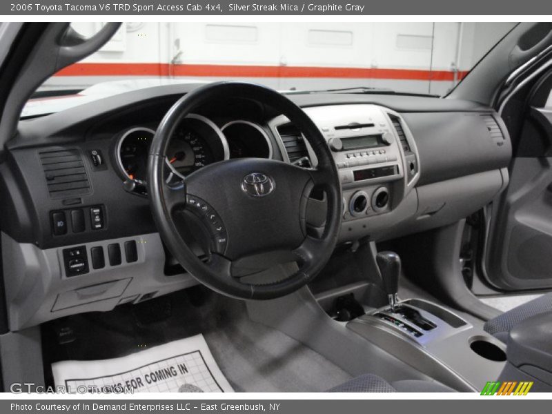 Silver Streak Mica / Graphite Gray 2006 Toyota Tacoma V6 TRD Sport Access Cab 4x4