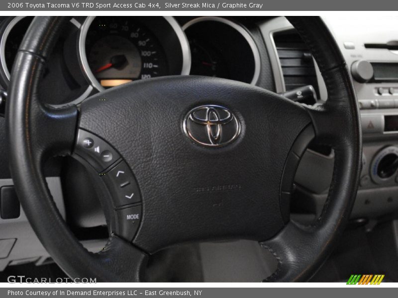 Silver Streak Mica / Graphite Gray 2006 Toyota Tacoma V6 TRD Sport Access Cab 4x4