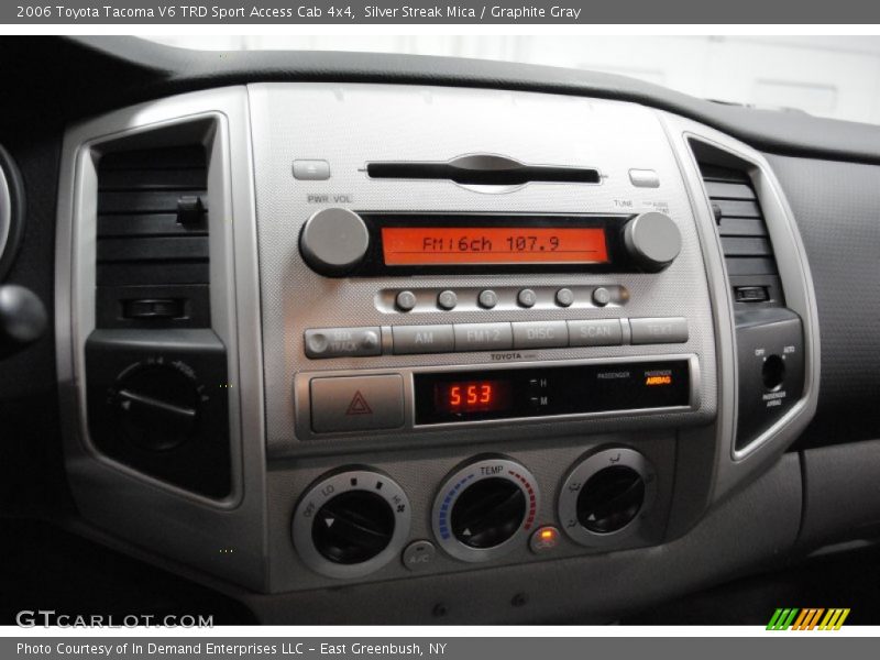 Silver Streak Mica / Graphite Gray 2006 Toyota Tacoma V6 TRD Sport Access Cab 4x4