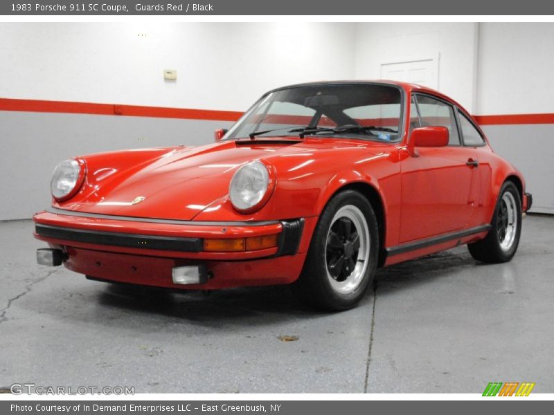Guards Red / Black 1983 Porsche 911 SC Coupe