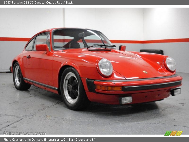 Guards Red / Black 1983 Porsche 911 SC Coupe