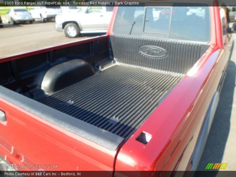 Toreador Red Metallic / Dark Graphite 2003 Ford Ranger XLT SuperCab 4x4